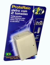 Protetor de Raio 2 Tomadas Para Eletrônicos 127v