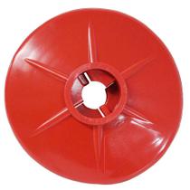 Protetor de Respingo para Bico de Abastecimento 3/4" Vermelho