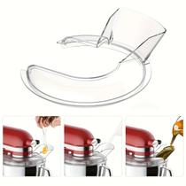 Protetor De Respingo Transparente Para Batedeiras KitchenAid De 4,5 E 5 Quartos Com Cabeça