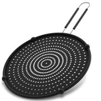 Protetor de respingos de graxa de silicone Beckon Ware 33 cm preto