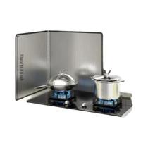 Protetor De Respingos Para Pia De Cozinha Galvanizado, Placa Protetora Contra Gordura, Acessórios