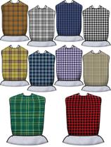 Protetor de roupas impermeável Bib Janmercy para adultos, 10 unidades Protetor de roupas impermeável Bib Janmercy para adultos, 10 unidades