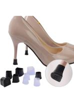 Protetor de salto em silicone antiderrapante silencioso salto de banquete salto agulha salto fechado