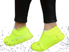 Protetor De Sapato De Silicone Impermeável Para Chuva Antiderrapante Moto - HAIZ SHOP