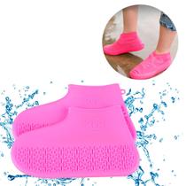 Protetor de Sapatos calçados Rosa Tamanho P Infantil Impermeável de Silicone Protetor de Sapatos calçados Rosa Tamanho P Infantil Impermeável de Silicone