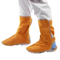 Protetor de sapatos de soldagem Sonew Heavy Duty em couro de vaca