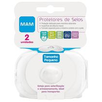 Protetor de Seios Mamilo Nipple Shield Com 2 Unidades Tamanho 17mm e 23mm - Mam Protetor de Seios Mamilo Nipple Shield Com 2 Unidades Tamanho 17mm e 23mm - Mam