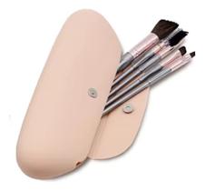 Protetor De Silicone Case Porta Pinceis De Maquiagem Resistente