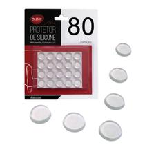 Protetor de Silicone Redondo 80un pingo 1CM anti-impacto Protetor de Silicone Redondo 80un pingo 1CM anti-impacto