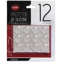 Protetor De Silicone Transparente Anti-Impacto Adesivo - 12 unidade - clinck - Clink