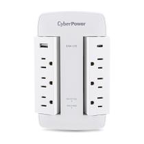Protetor de sobretensão CyberPower CSP600WSURC5 900J/125V 6 tomadas