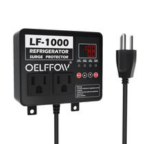 Protetor de sobretensão OELFFOW Refrigerador 2 Outlet 16A 110V Protetor de sobretensão OELFFOW Refrigerador 2 Outlet 16A 110V