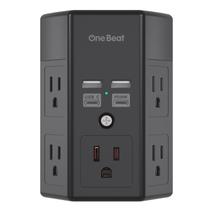 Protetor de sobretensão One Beat 5 tomadas com 4 portas USB 20W PD