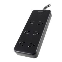Protetor de sobretensão Philips SPC6066BB/37 6-Outlet 1080J 2,4 m