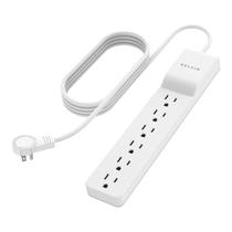 Protetor de sobretensão Power Strip Belkin 6 tomadas AC, cabo de 8 pés Protetor de sobretensão Power Strip Belkin 6 tomadas AC, cabo de 8 pés