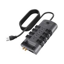 Protetor de sobretensão Power Strip Belkin 8 Rotating 4 Outlets