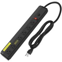 Protetor de sobretensão Power Strip CCCEI Heavy Duty 20A 6 Outlet Protetor de sobretensão Power Strip CCCEI Heavy Duty 20A 6 Outlet