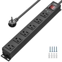 Protetor de sobretensão Power Strip CRST 6 Outlet 15A/1875W 2100J