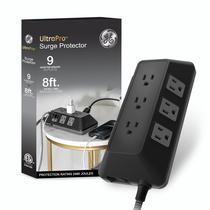 Protetor de sobretensão Power Strip GE UltraPro Adapt 9-Outlet