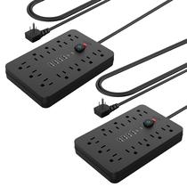 Protetor de sobretensão Power Strip JouleLoom 11 tomadas 4 USB 2 USB C