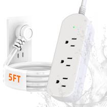 Protetor de sobretensão Power Strip KPQ Waterproof 3 tomadas AC Protetor de sobretensão Power Strip KPQ Waterproof 3 tomadas AC