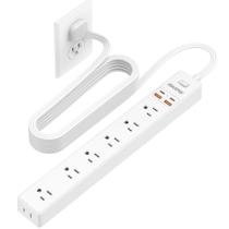 Protetor de sobretensão Power Strip Maxpw de 10 pés com 7 tomadas e 4 USB