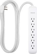 Protetor de sobretensão Power Strip Philips 6 Outlet 1080J 6 pés