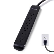 Protetor de sobretensão Power Strip Philips SPC3064BG/37 6 Outlet Protetor de sobretensão Power Strip Philips SPC3064BG/37 6 Outlet