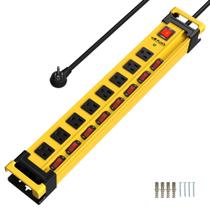Protetor de sobretensão Power Strip Plug'n 8 Outlet 2700J com interruptores