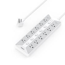 Protetor de sobretensão Power Strip TESSAN 12 tomadas, cabo de 6 pés 1700J Protetor de sobretensão Power Strip TESSAN 12 tomadas, cabo de 6 pés 1700J