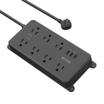 Protetor de sobretensão Power Strip TROND Prime IV 7 tomadas 3 USB