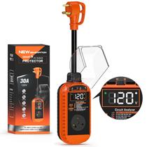 Protetor de Sobretensão RV Docusvect 10.000J 30A - Desligamento e Reinicialização Automáticos