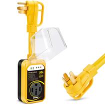 Protetor de sobretensão RV Kohree 50A 12000J com capa impermeável