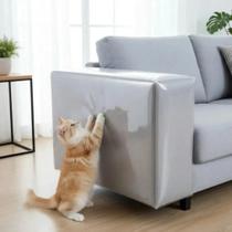 Protetor De Sofá Adesivo Transparente 3mx30cm Arranhão Gato