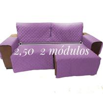 protetor de sofa assento 2,50 2 módulos retrátil e reclinável forrado(medida total do sofa 3,00 2modulos) protetor de sofa assento 2,50 2 módulos retrátil e reclinável forrado(medida total do sofa 3,00 2modulos)