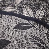 Protetor de sofá cristal jacquard m&c cortinas - 2 e 3 lugares cor:preto estampado Protetor de sofá cristal jacquard m&c cortinas - 2 e 3 lugares cor:preto estampado