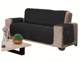 Protetor De Sofá Dupla Face 4 Lugares King Matelado Impermeável Protetor De Sofá Dupla Face 4 Lugares King Matelado Impermeável