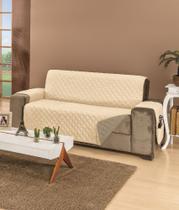 Protetor De Sofá Dupla Face Matelado 3 Lugares Modelo Manu