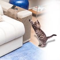 Protetor De Sofá E Arranhador Para Gatos Com Suporte - (par)
