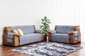 Protetor de Sofá em Malha Jacquard 2 e 3 Lugares Bel Capas