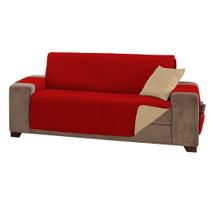 Protetor De Sofá Impermeável 3 Lugares King C/ Viés E Bolso Protetor De Sofá Impermeável 3 Lugares King C/ Viés E Bolso