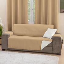 Protetor de Sofá Impermeável 4 Lugares Padrão