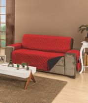 Protetor De Sofá King 3 Lugares Matelado Dupla Face