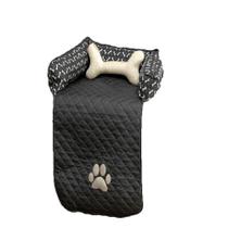 Protetor de Sofá Pet Meg Impermeavel Pequeno Preto - ComfortPet