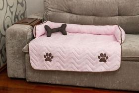 Protetor de Sofá Pet Snoopy Grande Rosa - ComfortPet