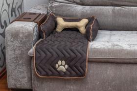 Protetor de sofá pet snoopy pequeno tabaco