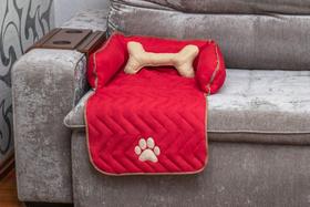 Protetor de Sofá Pet Snoopy Pequeno Vermelho - ComfortPet