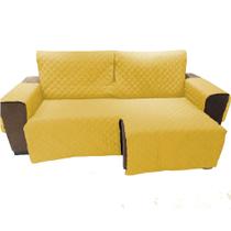 Protetor de sofa retratil 1,50 2 modulos de 0,75 cm cada + os braços forrado e com fixadorpara prender no encosto