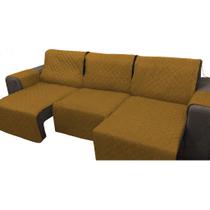 protetor de sofa retratil 2,05 3modulos largura total com os braços - Lucélia bordados