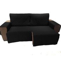 protetor de sofa retratil 2,10 largura total do sofa com 2 modulos(forrado com fixador para prender no sofa)